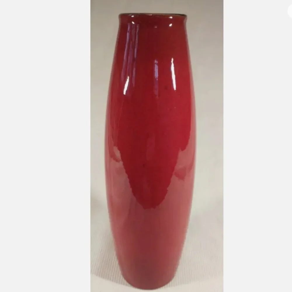 Amano Torpedo Vase, Red